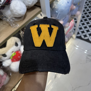 Denim W cap (black)