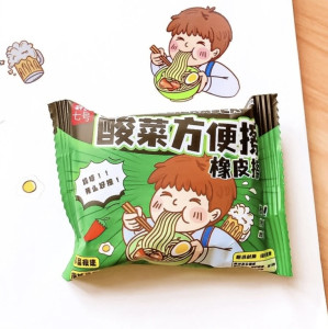 Instant noodles shaped Eraser