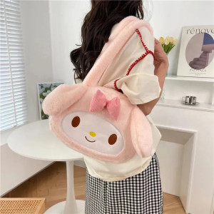 My Melody plush crossbody